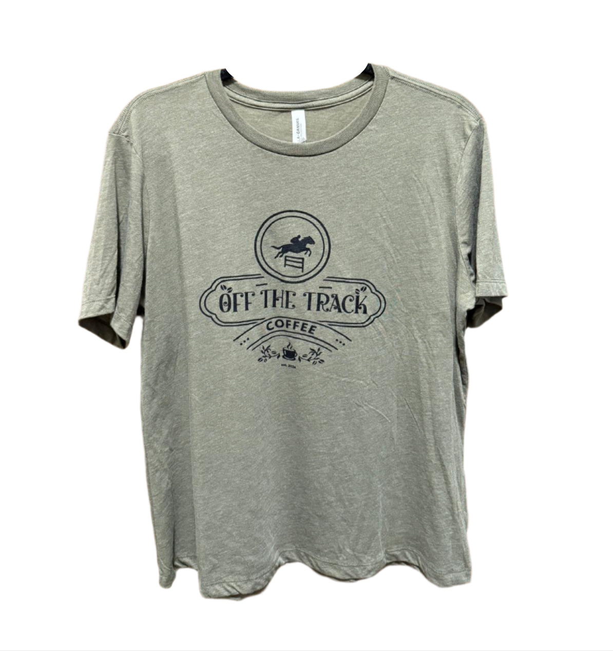 Off The Track Coffee Women's Relaxed Fit Tri-Blend T-Shirt