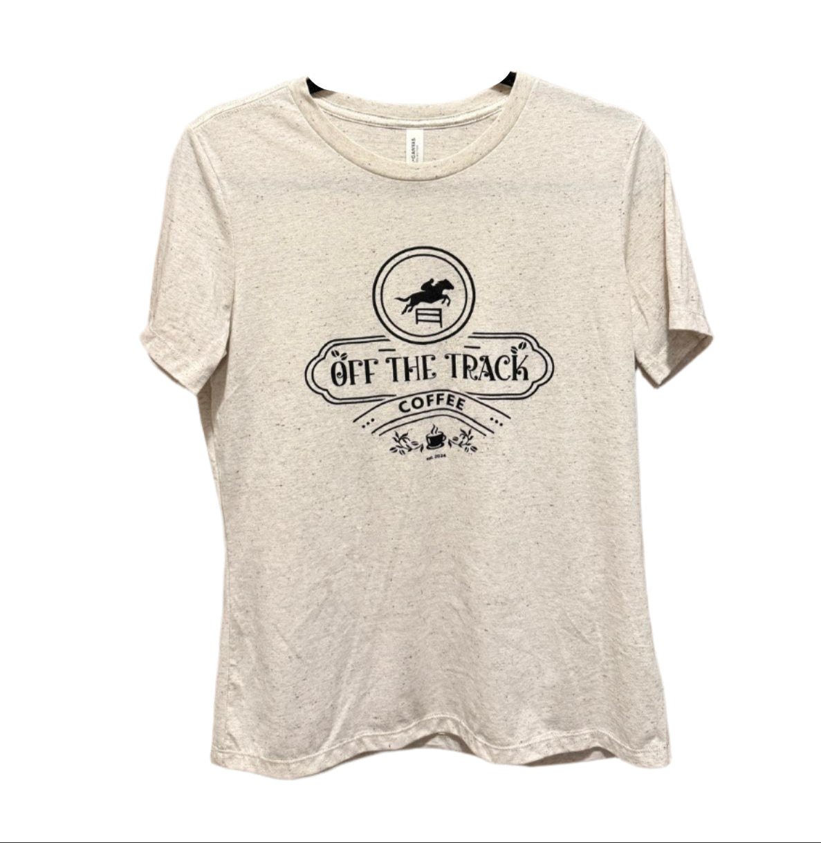 Off The Track Coffee Women's Relaxed Fit Tri-Blend T-Shirt